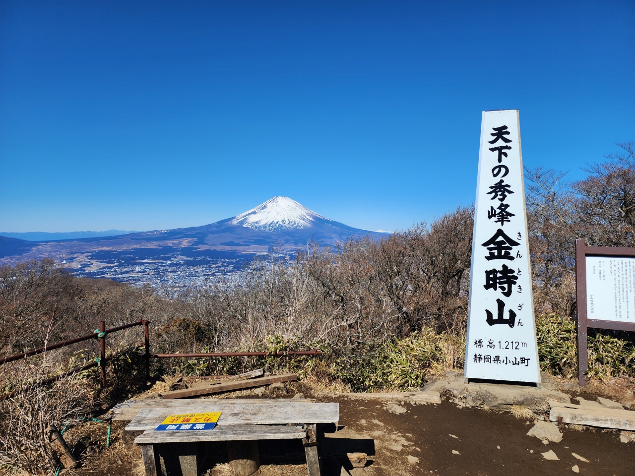 Mt. Fuji from Mt. Kintoki